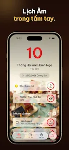 Lịch Ta: Lịch Âm & Tử Vi AI preview 2